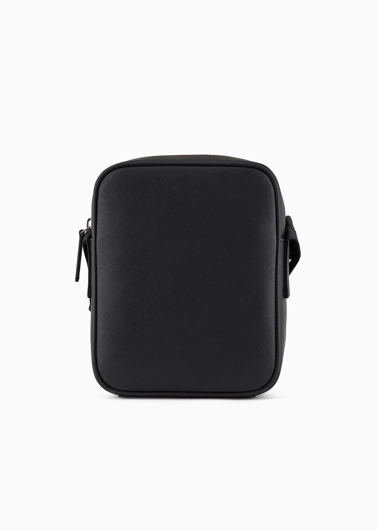ASV regenerated Saffiano leather shoulder bag with eagle plate - 3