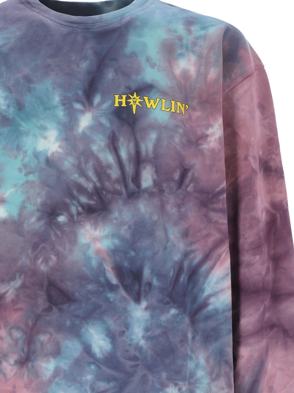 tie-dye print sweatshirt - 3