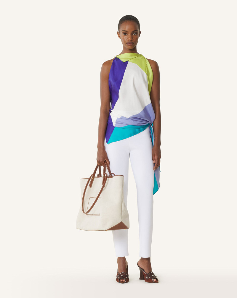 Lanvin CATCH BY LANVIN CANVAS TOTE BAG outlook