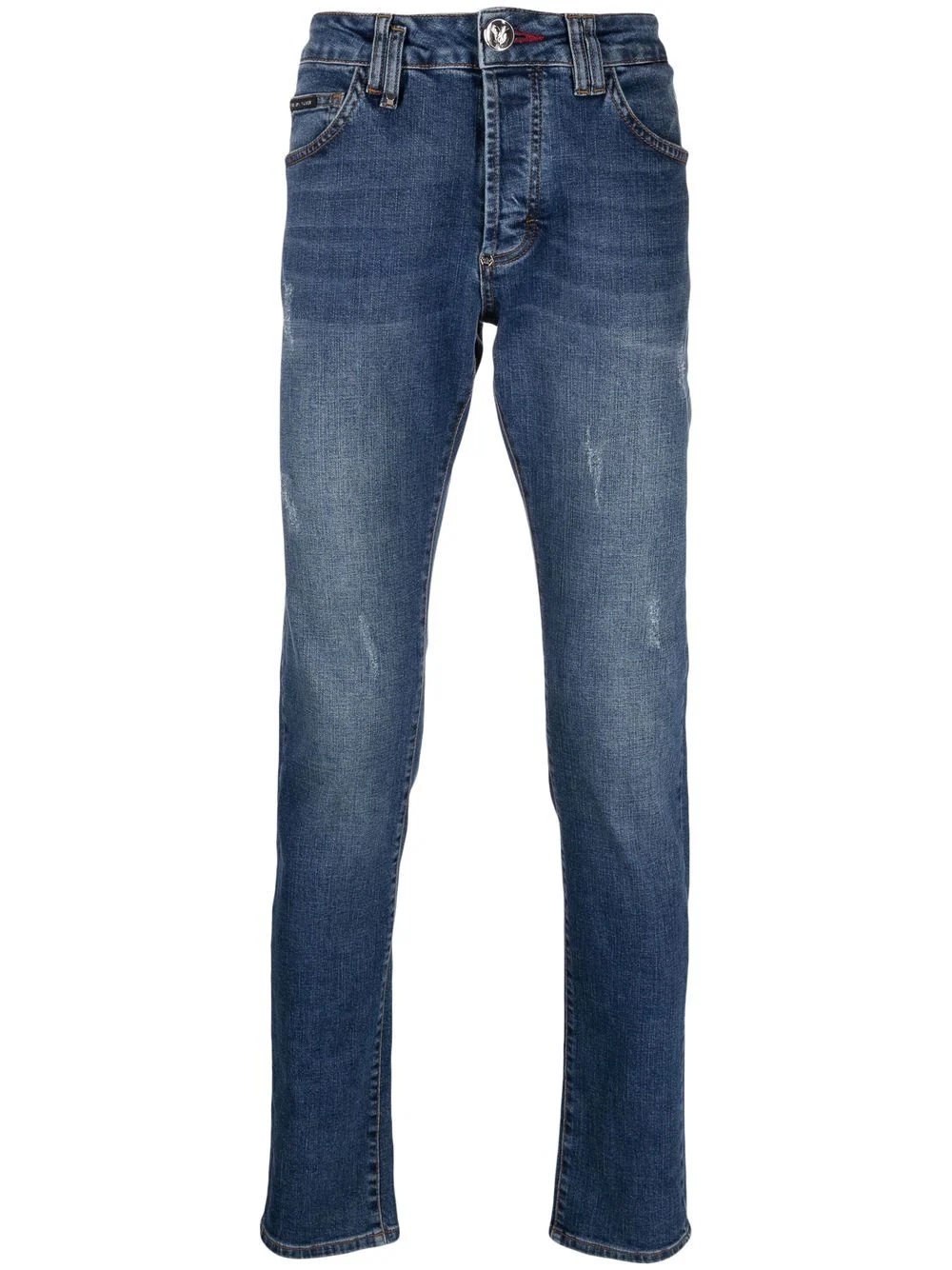 mid-rise super-straight jeans - 1