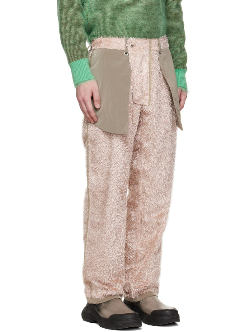 Pink Fluffy Reversible Trousers 2
