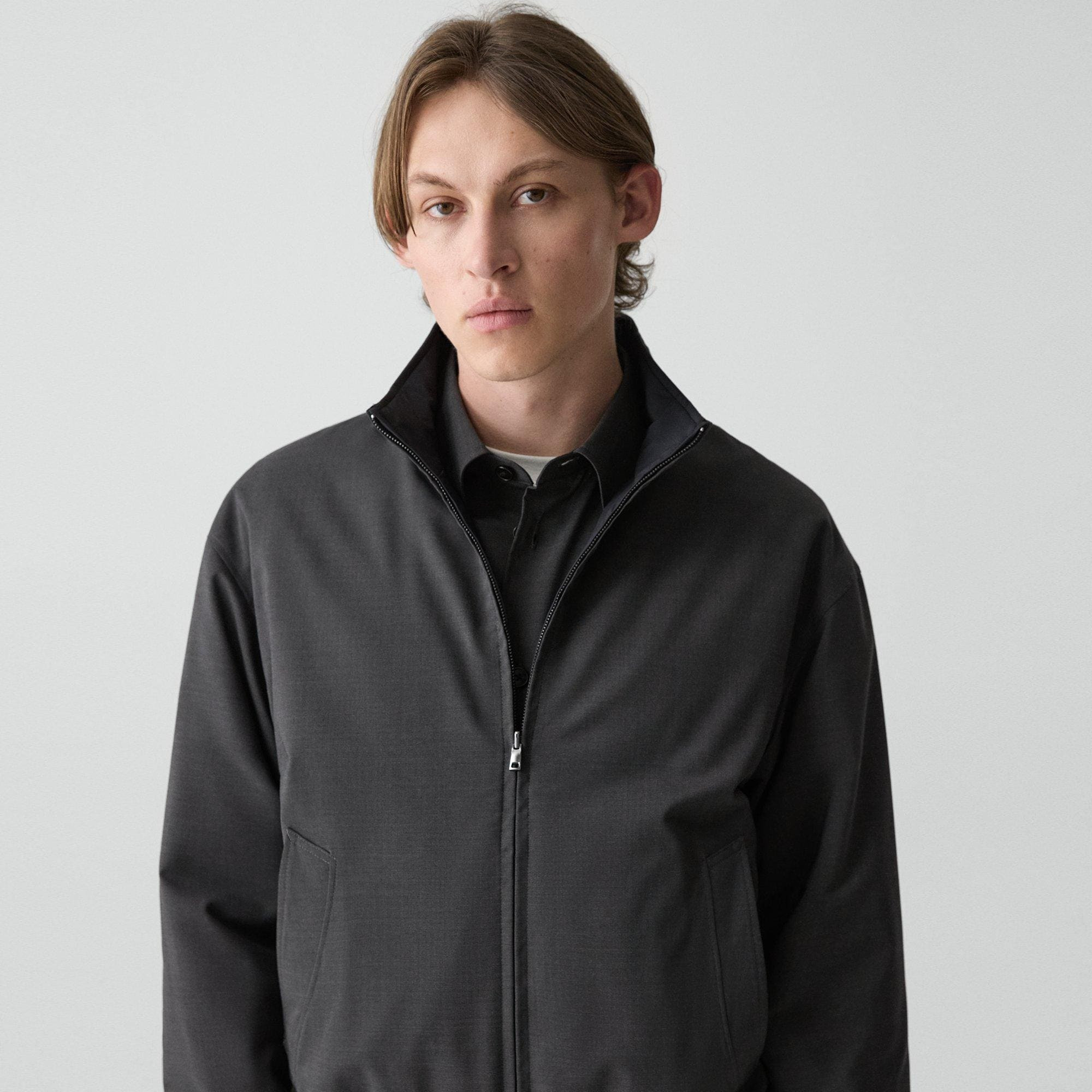 Reversible Jacket in Motion Wool - 5