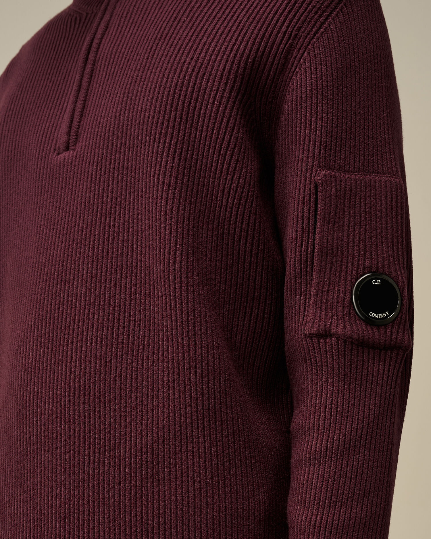 Full Rib Half Zipped Knit - 4