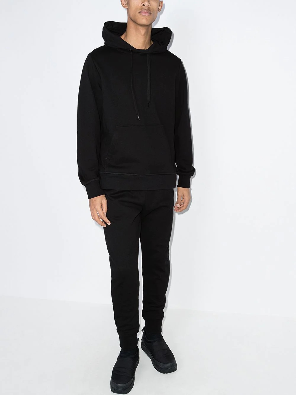 Huron logo-patch hoodie - 5