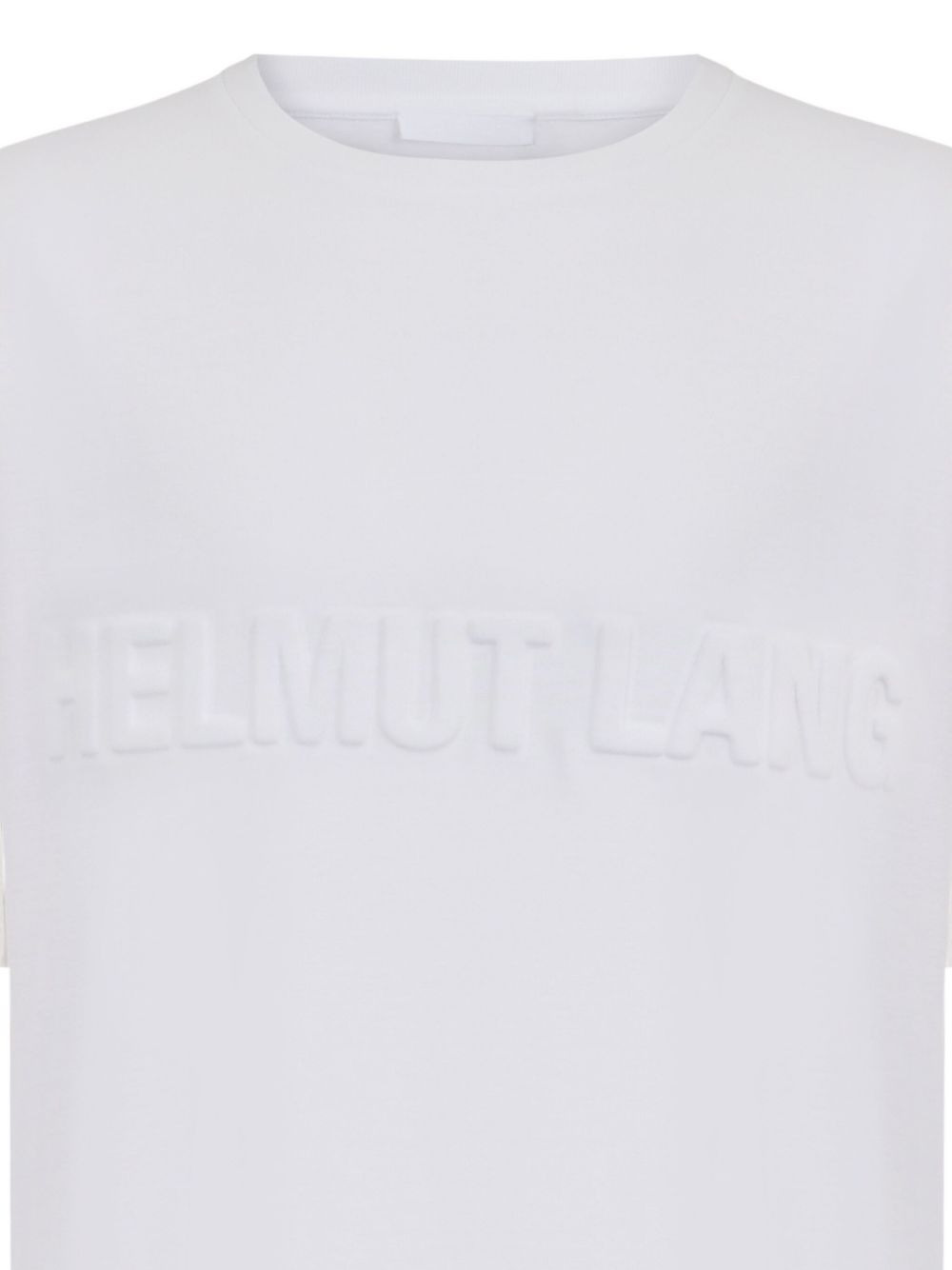 embossed-logo cotton T-shirt - 3