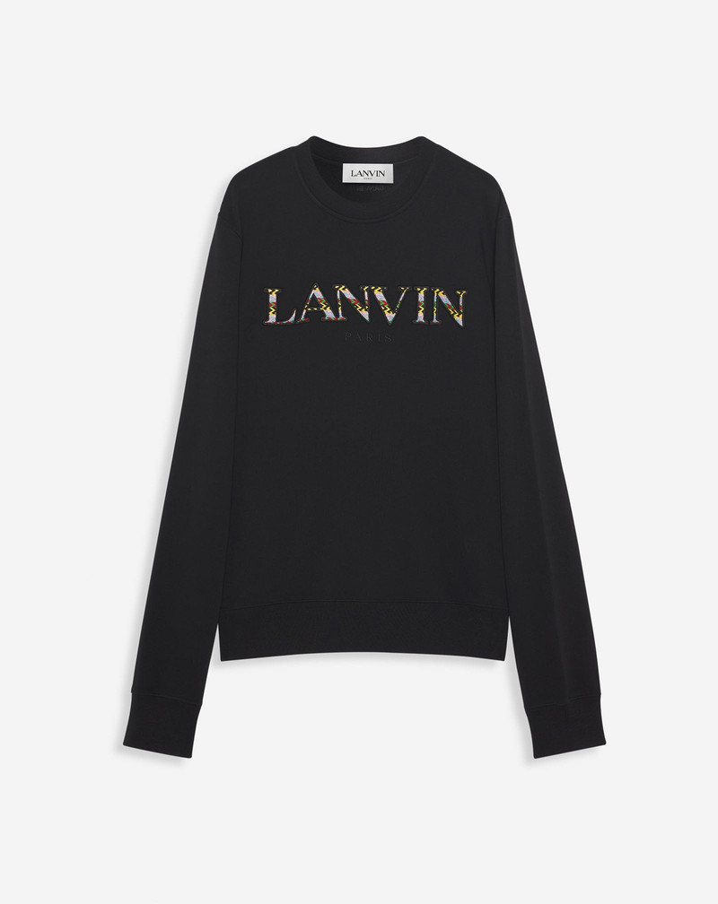 CURB EMBROIDERED SWEATSHIRT - 1