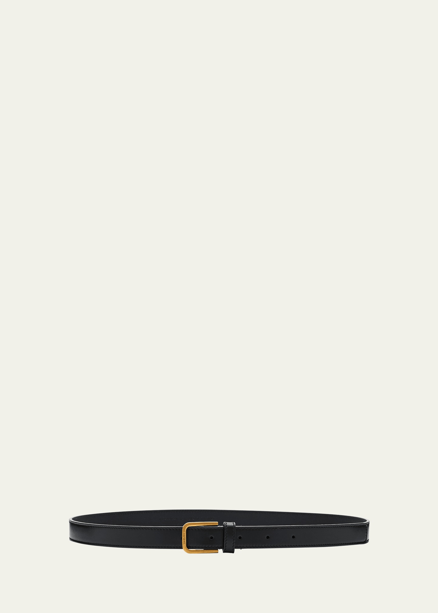 Men's City Skinny Leather Belt - 1