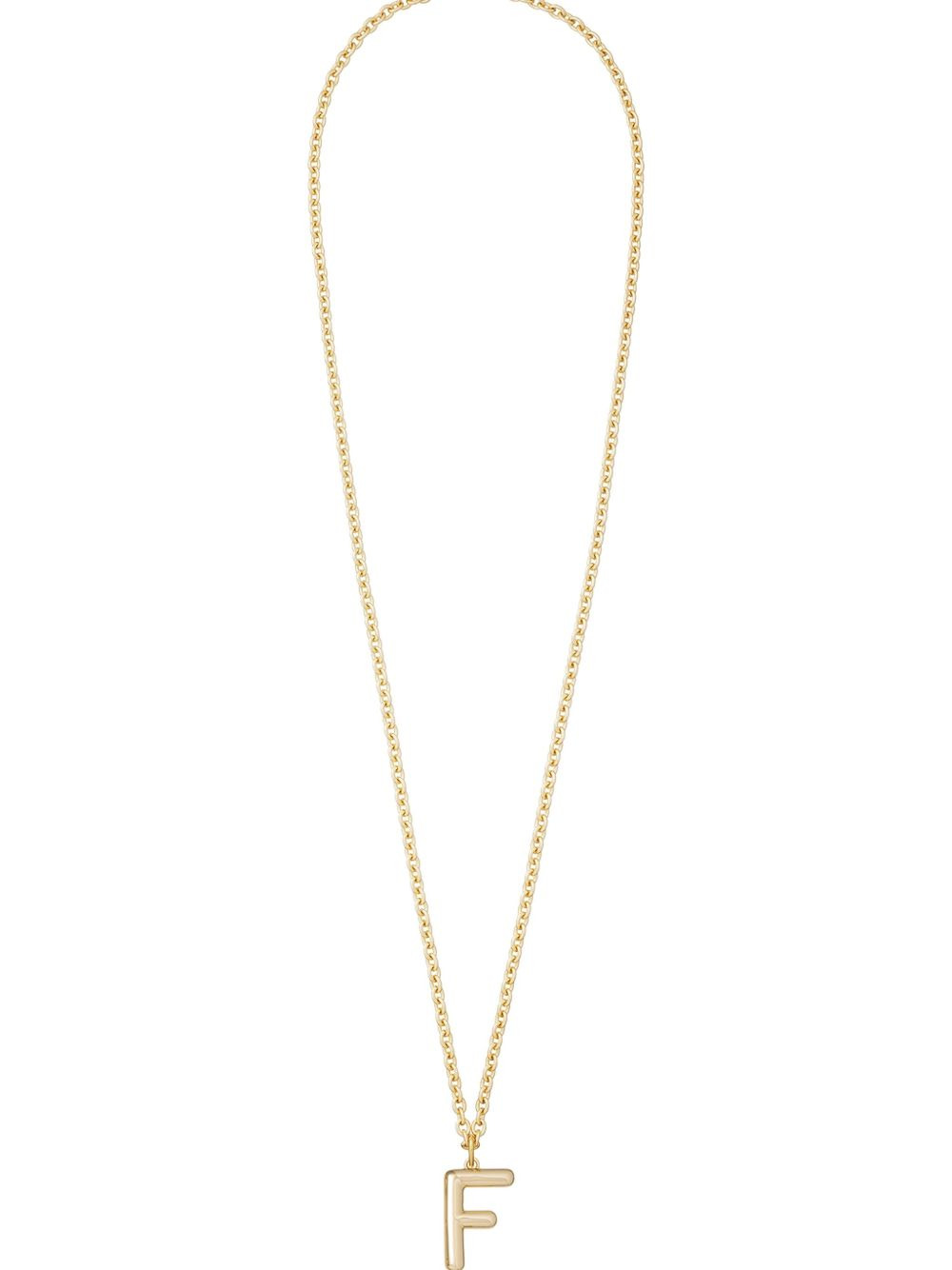 Big Puffy Initial necklace - 2