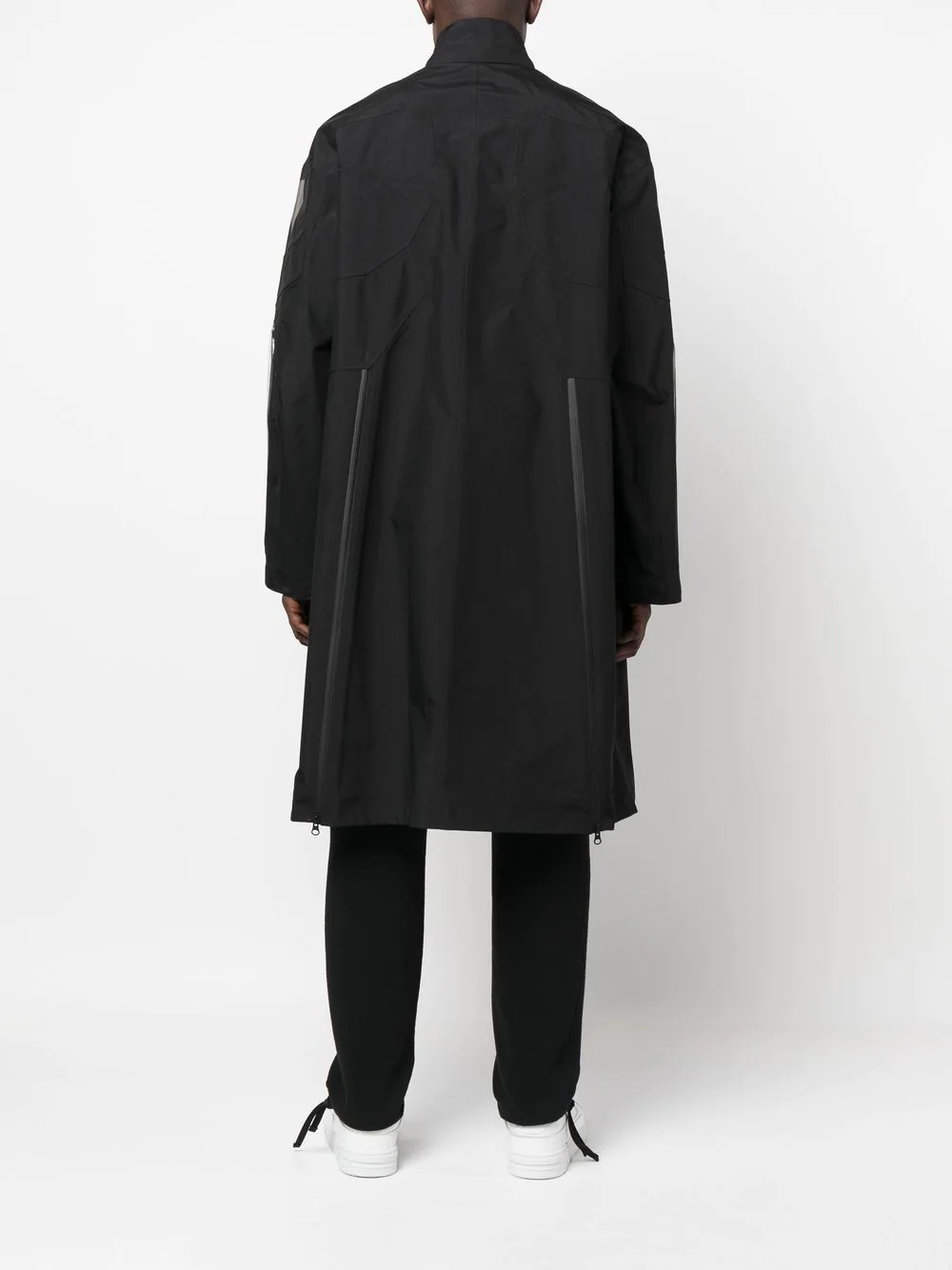 Undercover midi single-breasted coat - 5