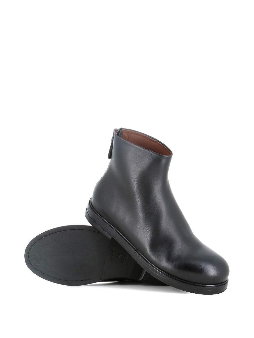 30mm Zucca Zeppa leather ankle boots - 5