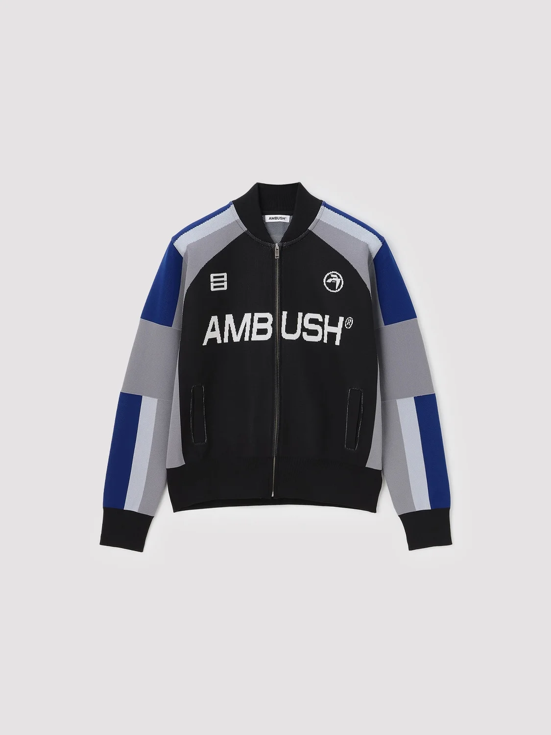 BIKER ZIP UP JERSEY KNIT - 1