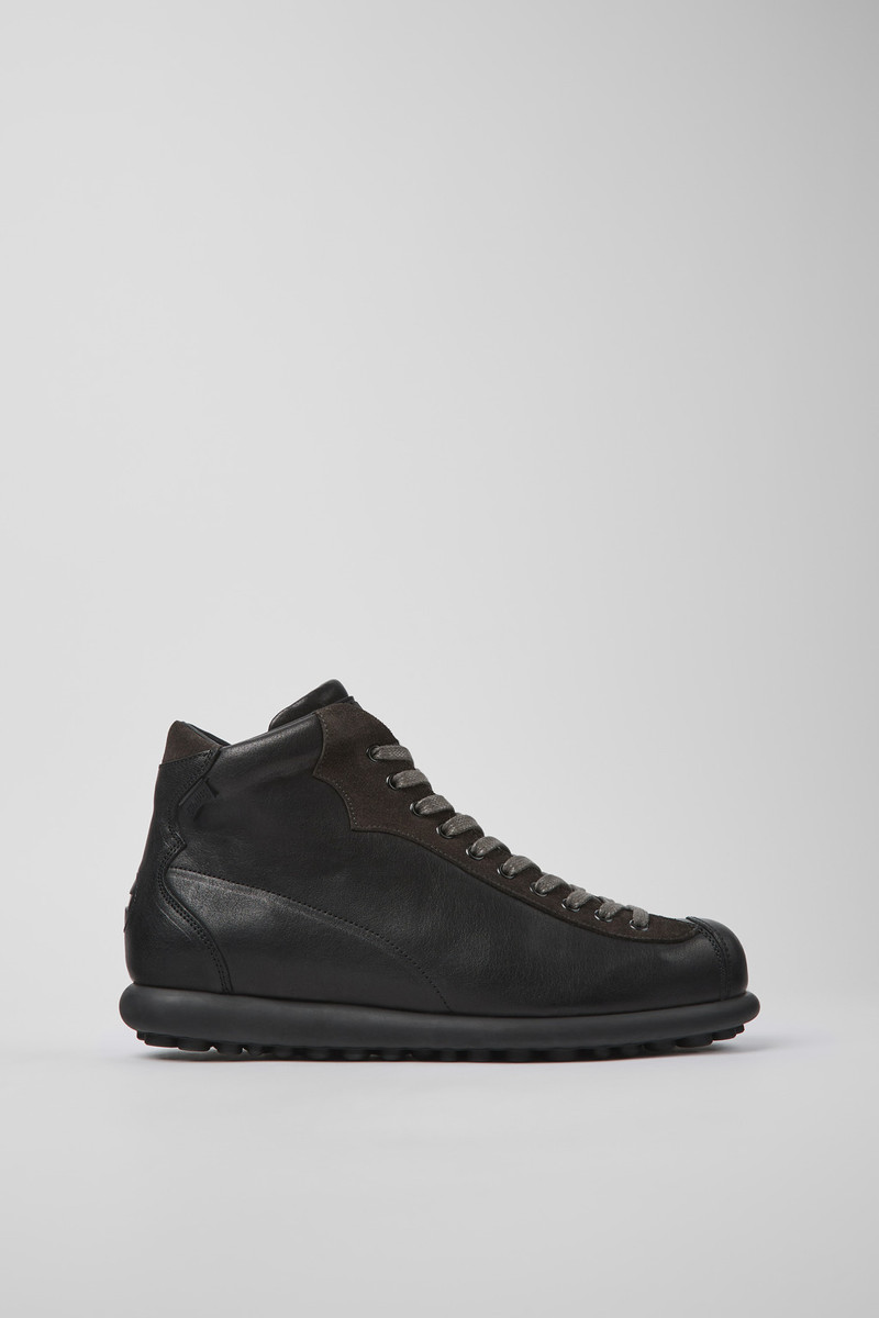 Multicolor Vegetable Tanned Leather Ankle Boots for Men. 1