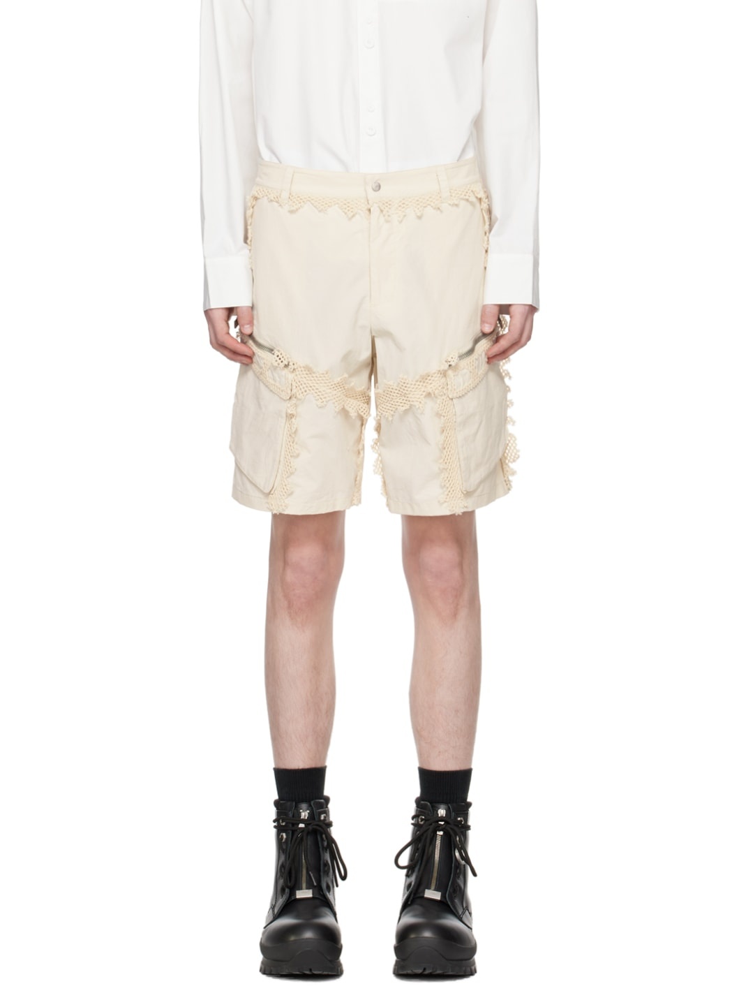 Off-White Spherical Shorts - 1