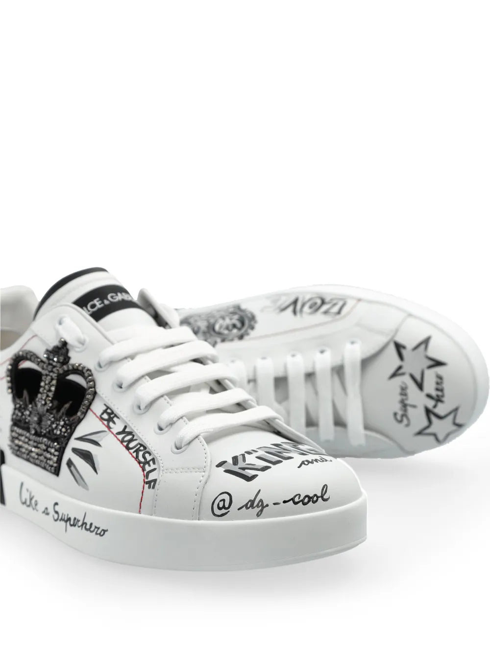 Dolce & Gabbana Men Sneakers With Logo Application - 6