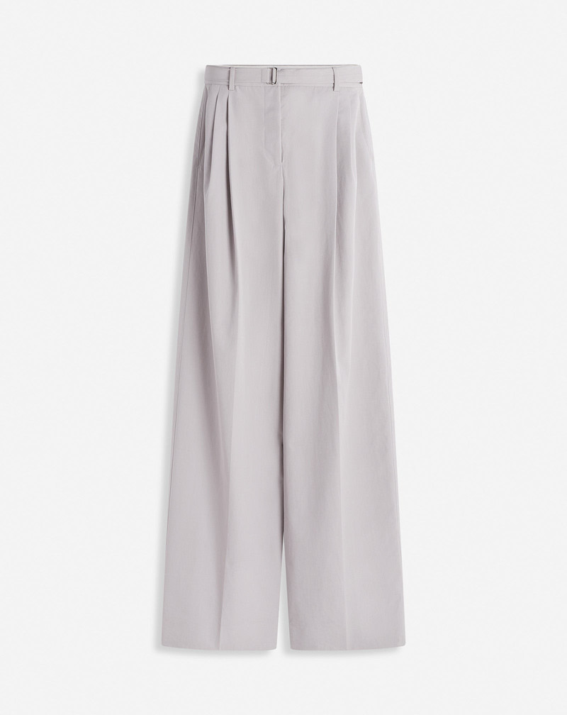 DARTED COTTON PANTS 1