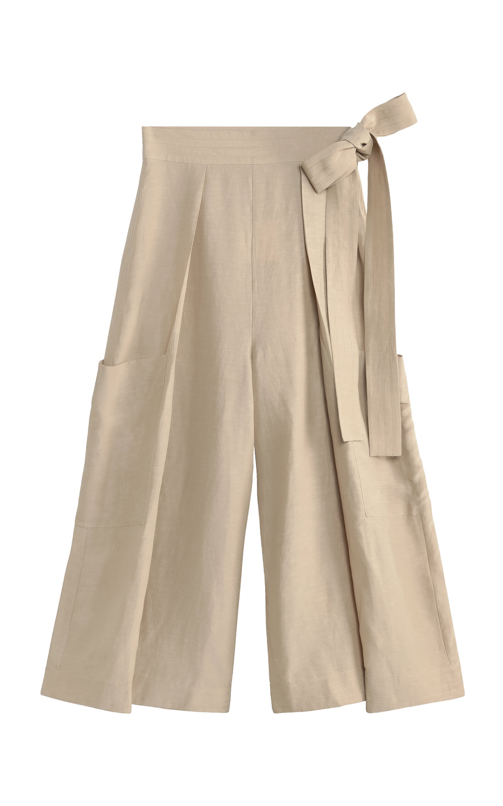 Oversized Wide Leg Pant tan - 1