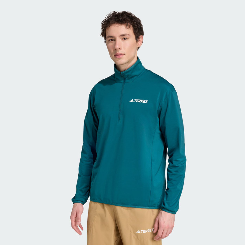 adidas Terrex Multi CLIMAWARM Half-Zip Tech Fleece Jacket outlook
