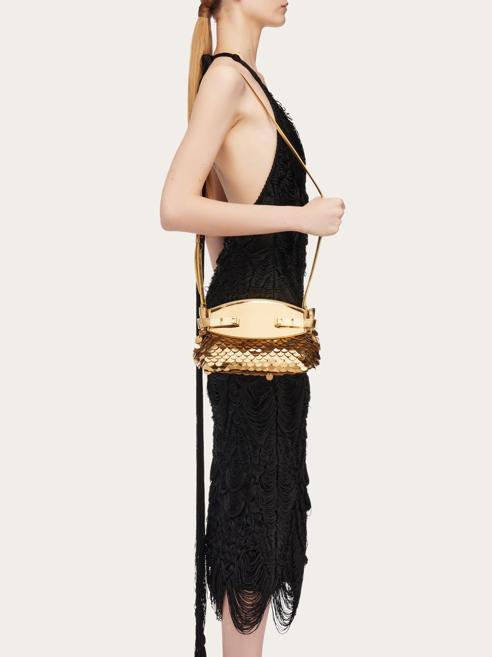 Hug handbag with sequins (S) - 3