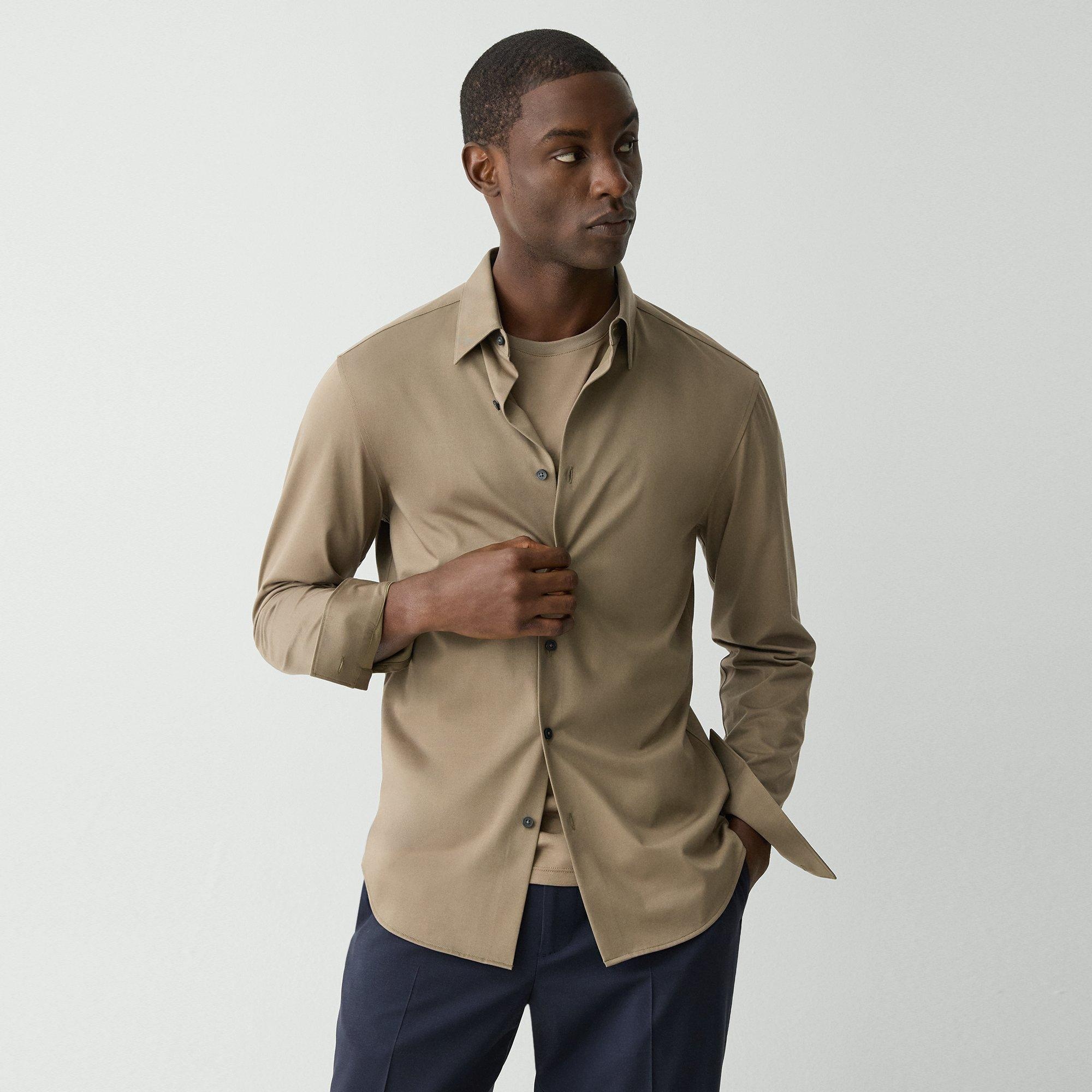 Sylvain Shirt in Structure Knit - 2