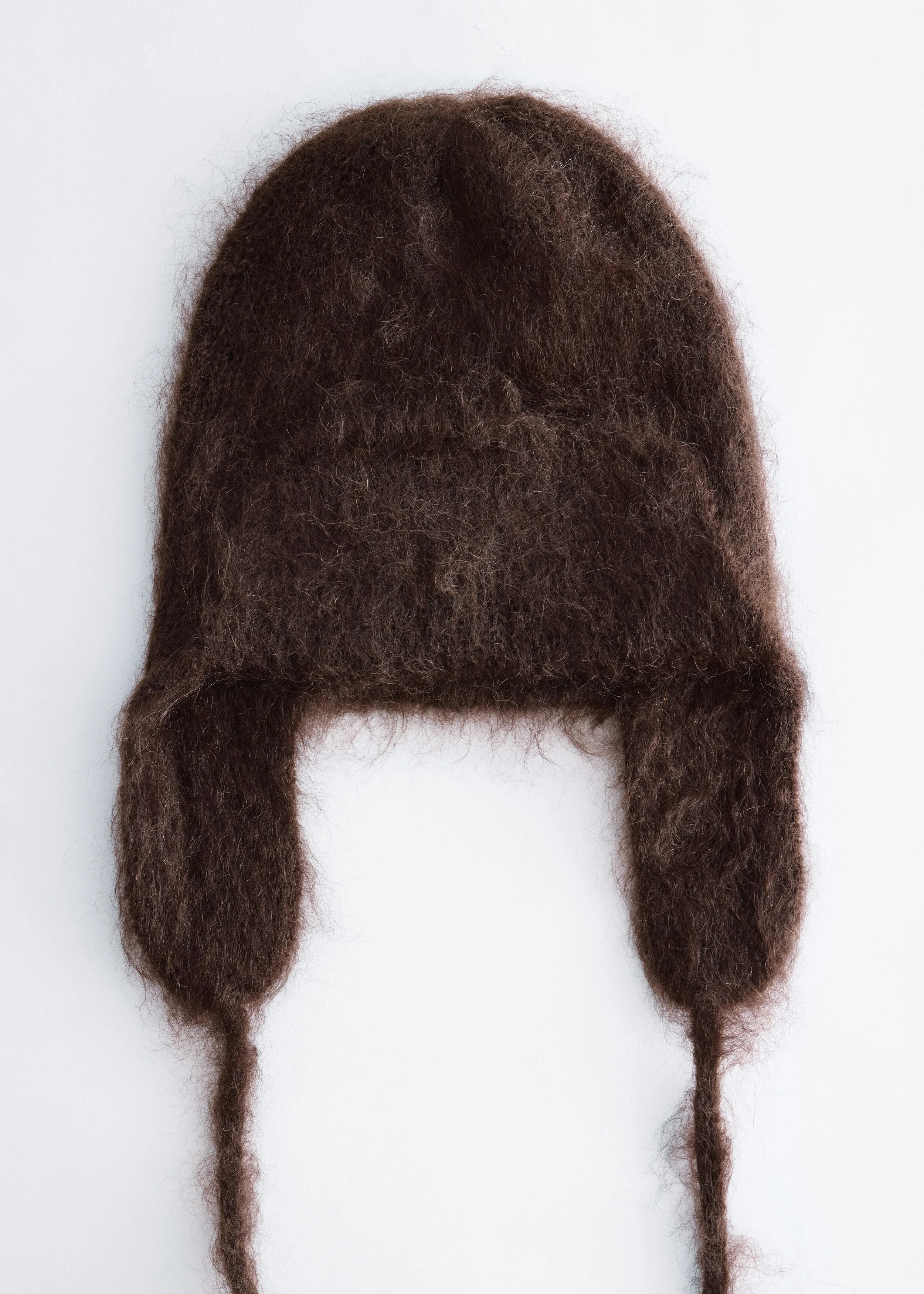 Wool-Mohair Trapper Hat - 1