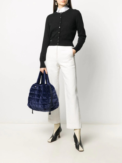 Aspesi large quilted tote bag  outlook