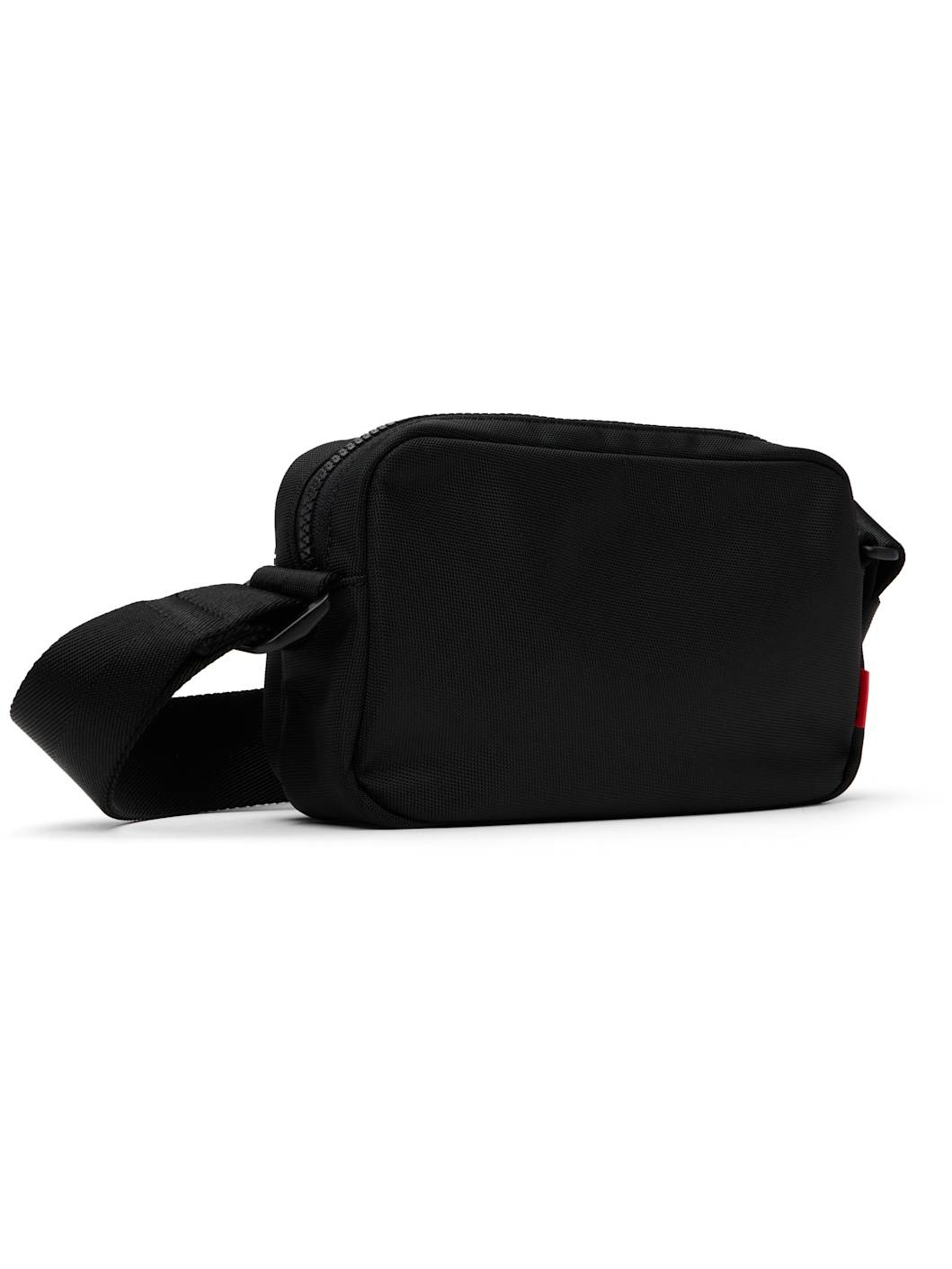 Black Logo Patch Bag - 3