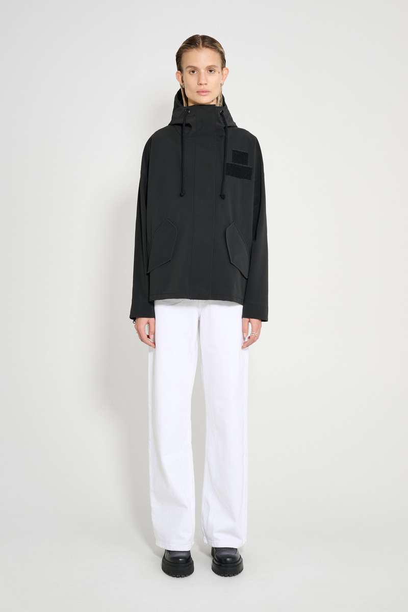 Faversham Matte Raincoat Black 1