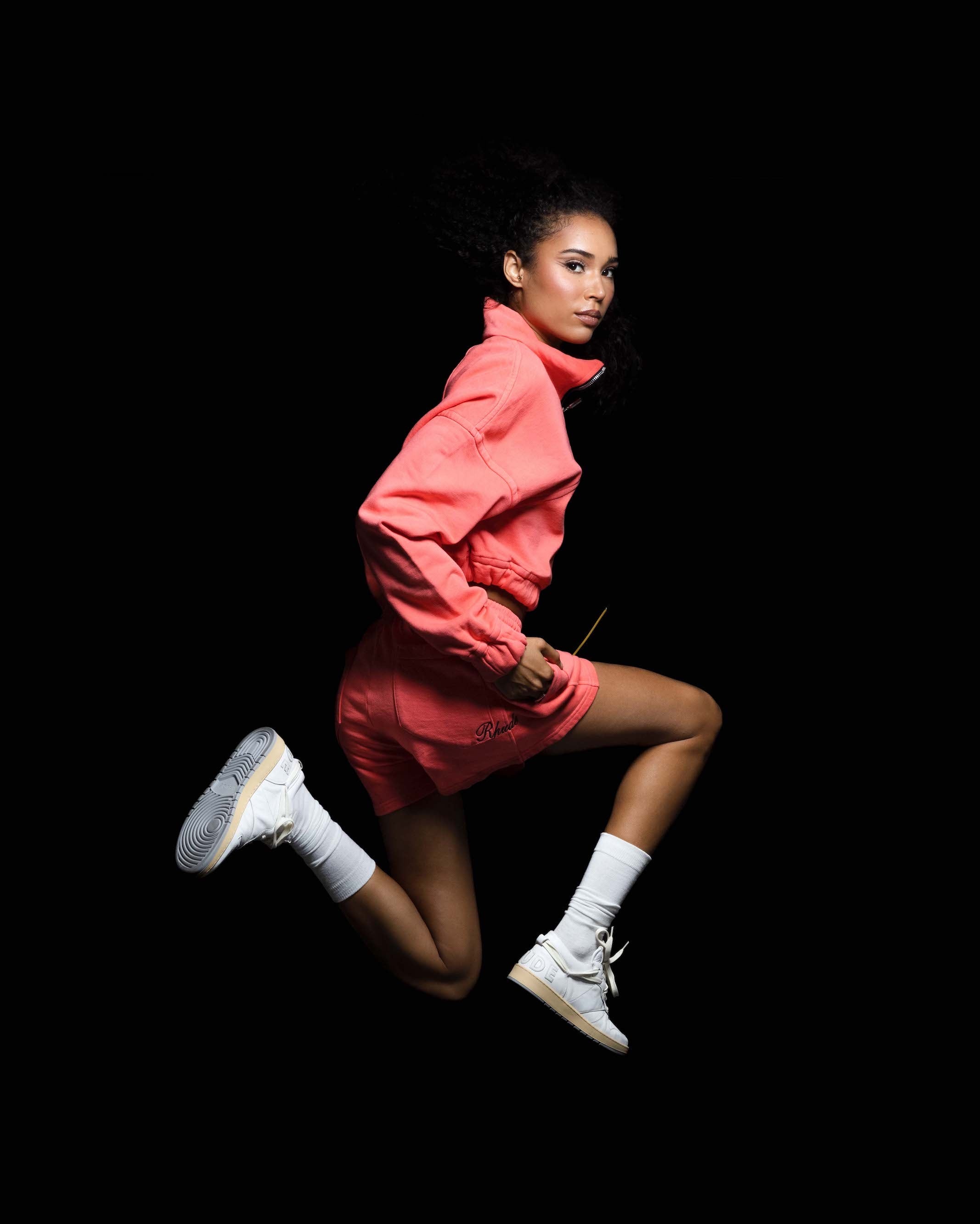LOGO CROPPED QUARTER ZIP - 4