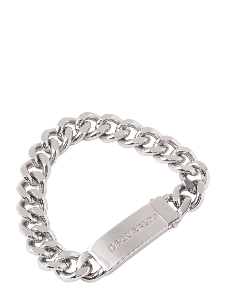Chained2 brass chain bracelet - 2