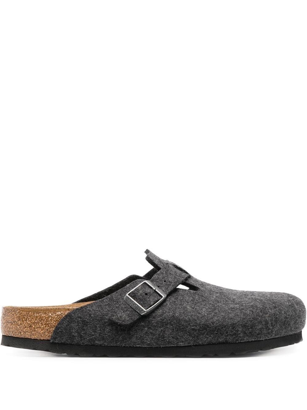 Boston buckled wool slippers - 2