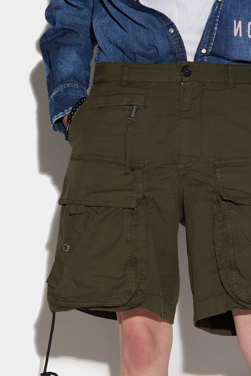 CARGO BAGGY SHORTS - 4