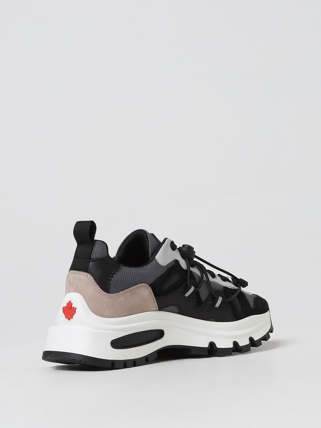 Run DS2 Dsquared2 sneakers in fabric and leather - 3