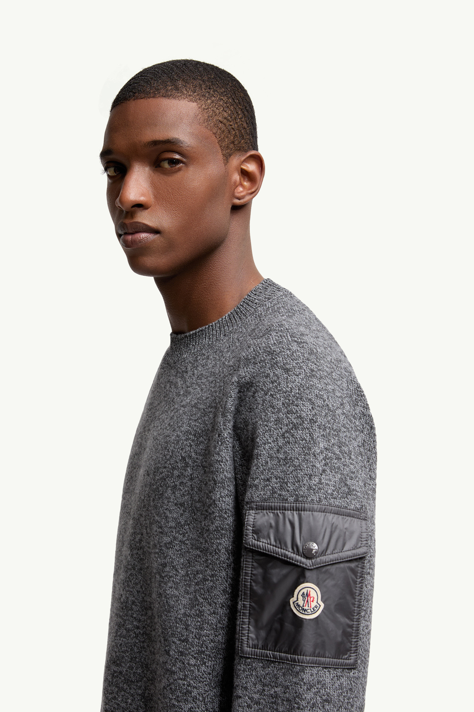 Mouliné Wool & Cashmere Sweater - 4