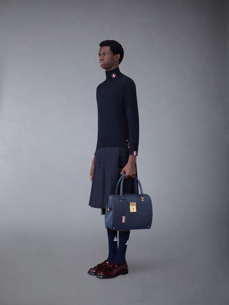 Pebble Grain Leather Whale Applique Mrs. Thom Bag 4