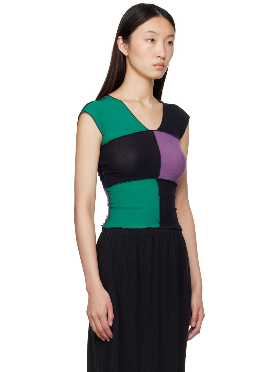 Multicolor Teak Tank Top - 2