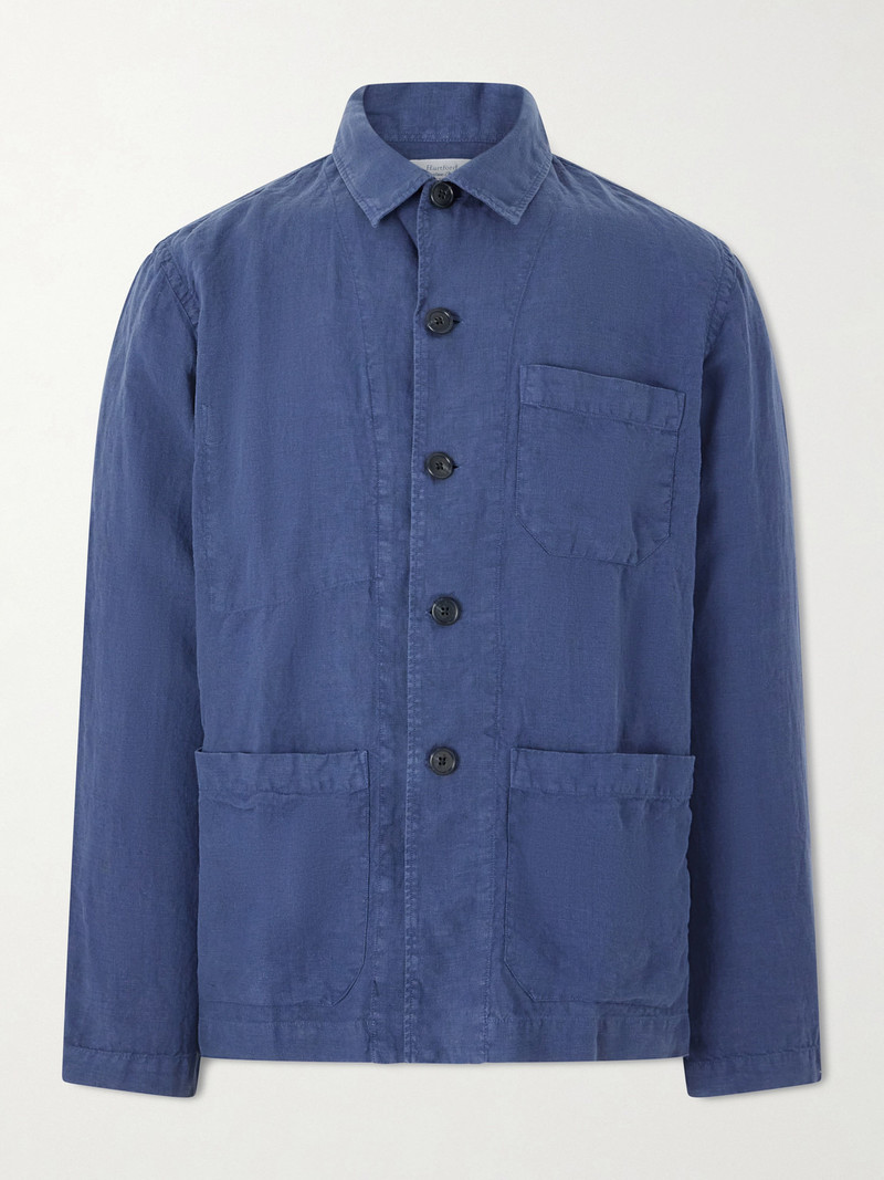 Perry Linen and Cotton-Blend Woven Jacket 1