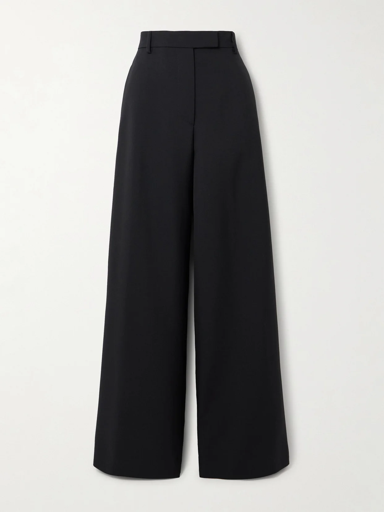 Wide-leg Wool And Mohair-blend Twill Pants - 1