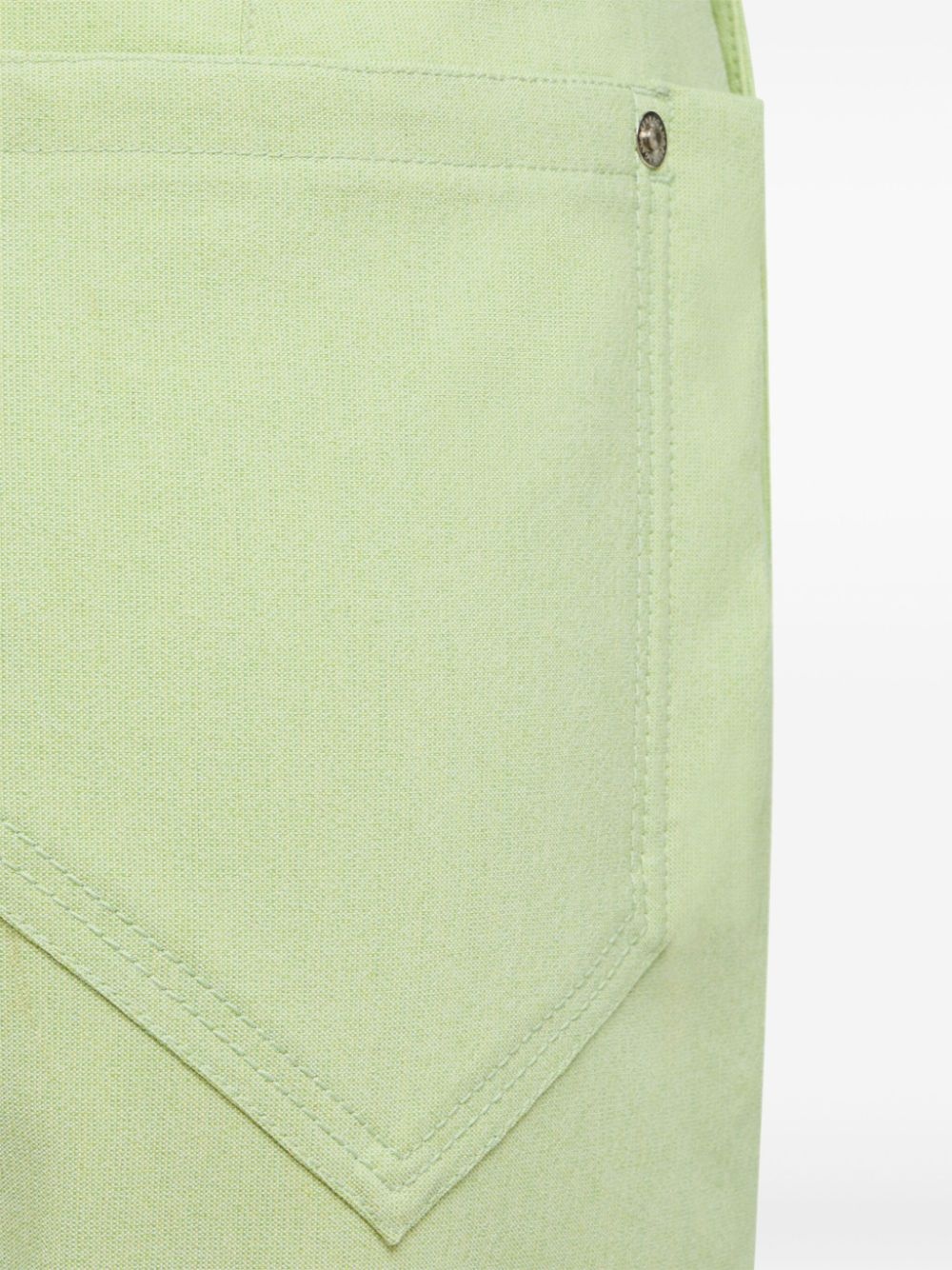 high-waisted carpenter trousers - 6