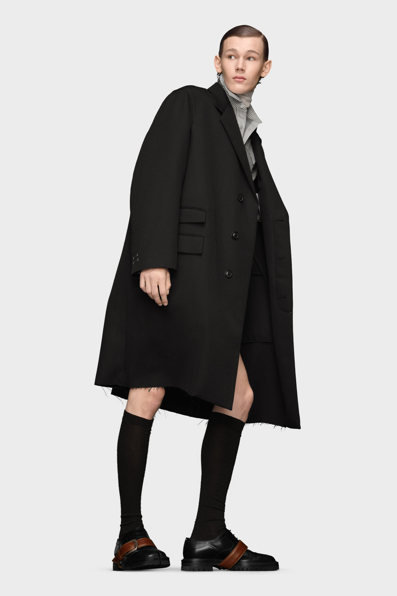 Wool Silk Coat 3