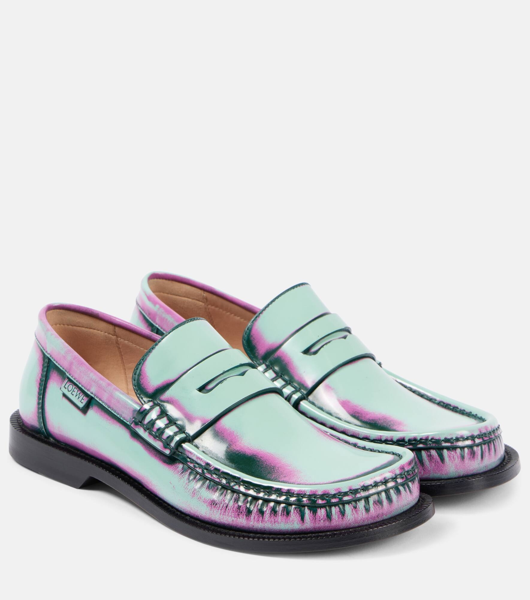 Campo leather penny loafers - 1