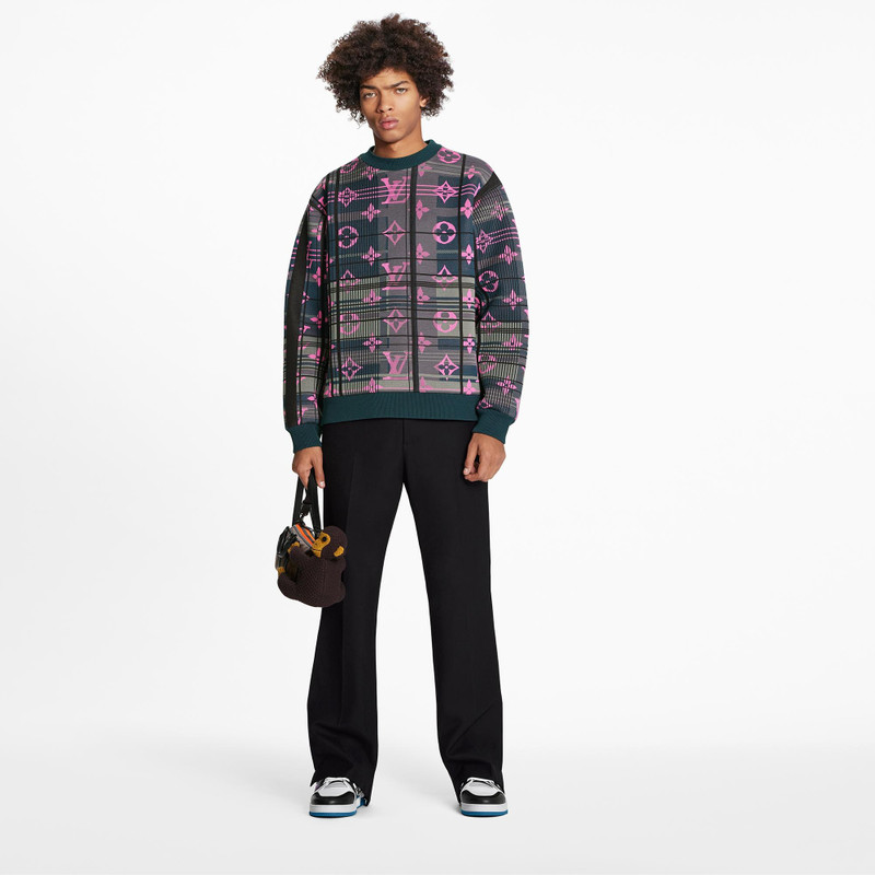 Louis Vuitton Monogram Jacquard Sweatshirt outlook