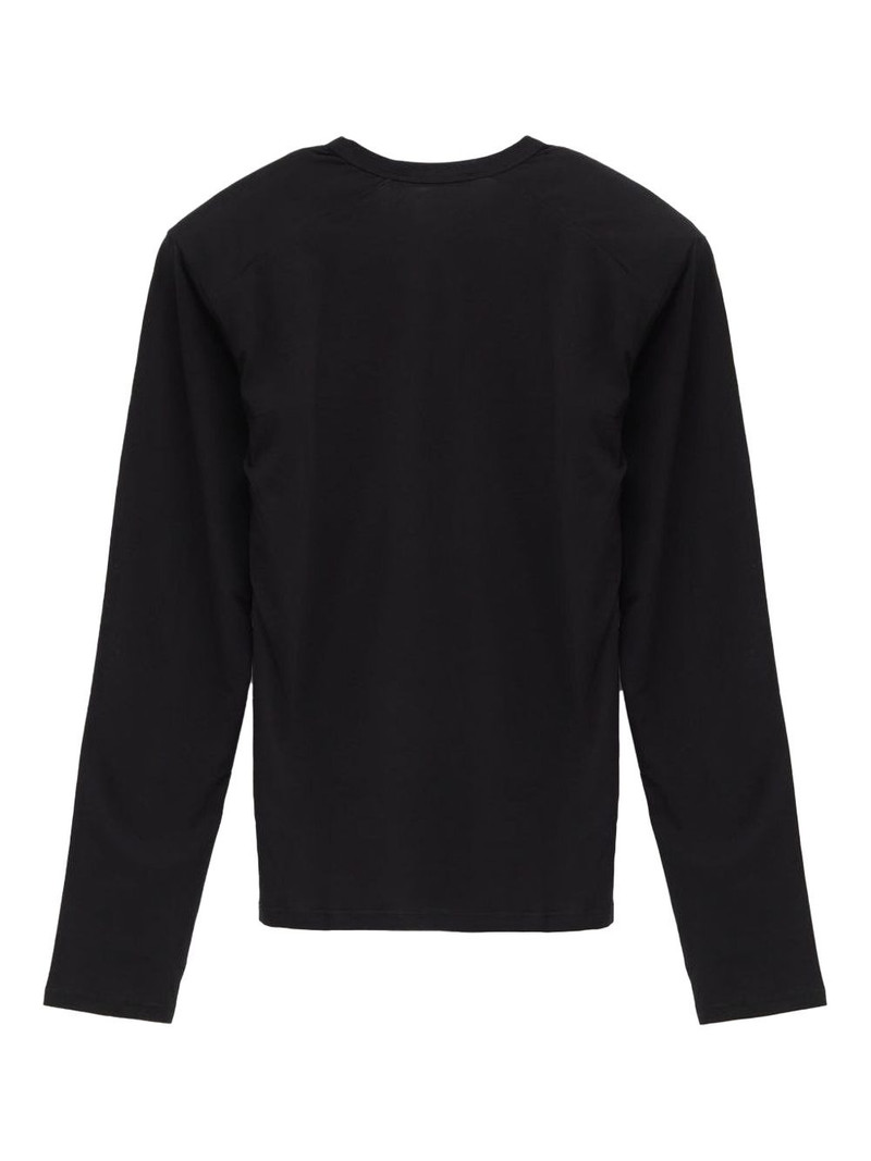 paloma wool Henley-neck knitted top outlook