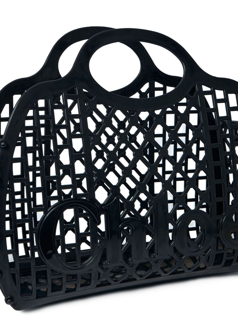 Cage logo-detail tote bag - 4