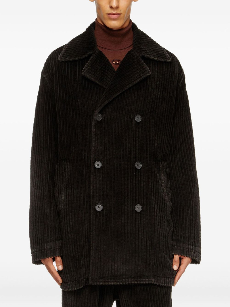 Otis corduroy double-breasted coat 3