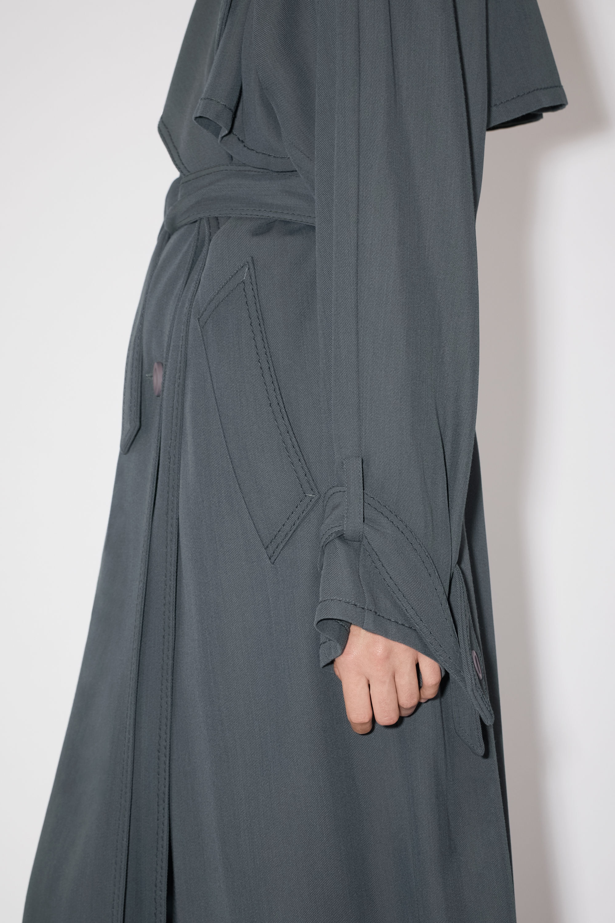 Trench coat - Grey - 5