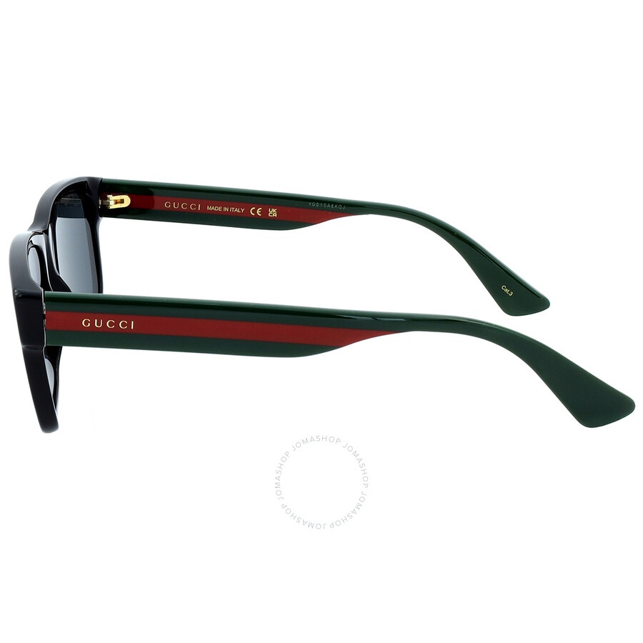 Gucci Grey Square Men's Sunglasses GG0340S 006 58 - 3