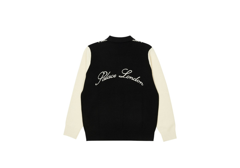 PALACE PALACE LONDON KNITTED POLO BLACK outlook