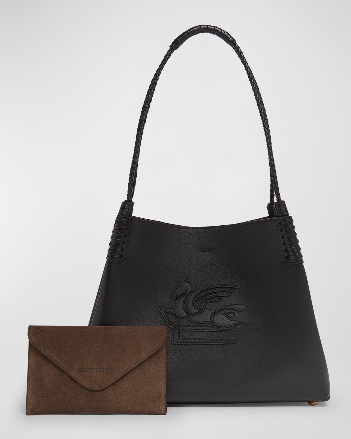 【送料&関税込】Etro Shopping Libra S Shoulder Bag Etro Libra Striped Shopping Shoulder Bag | Neiman Marcus