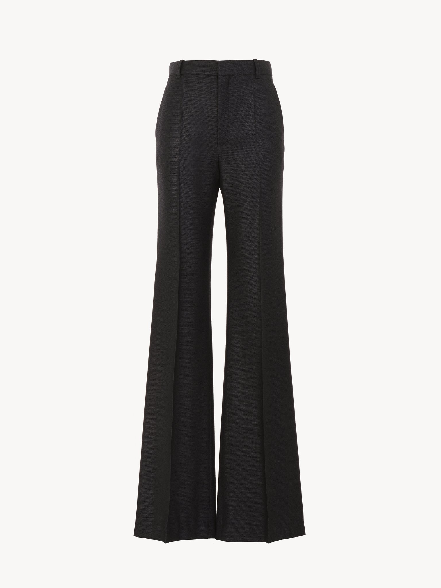 LOW-WAIST FLARE PANTS - 2