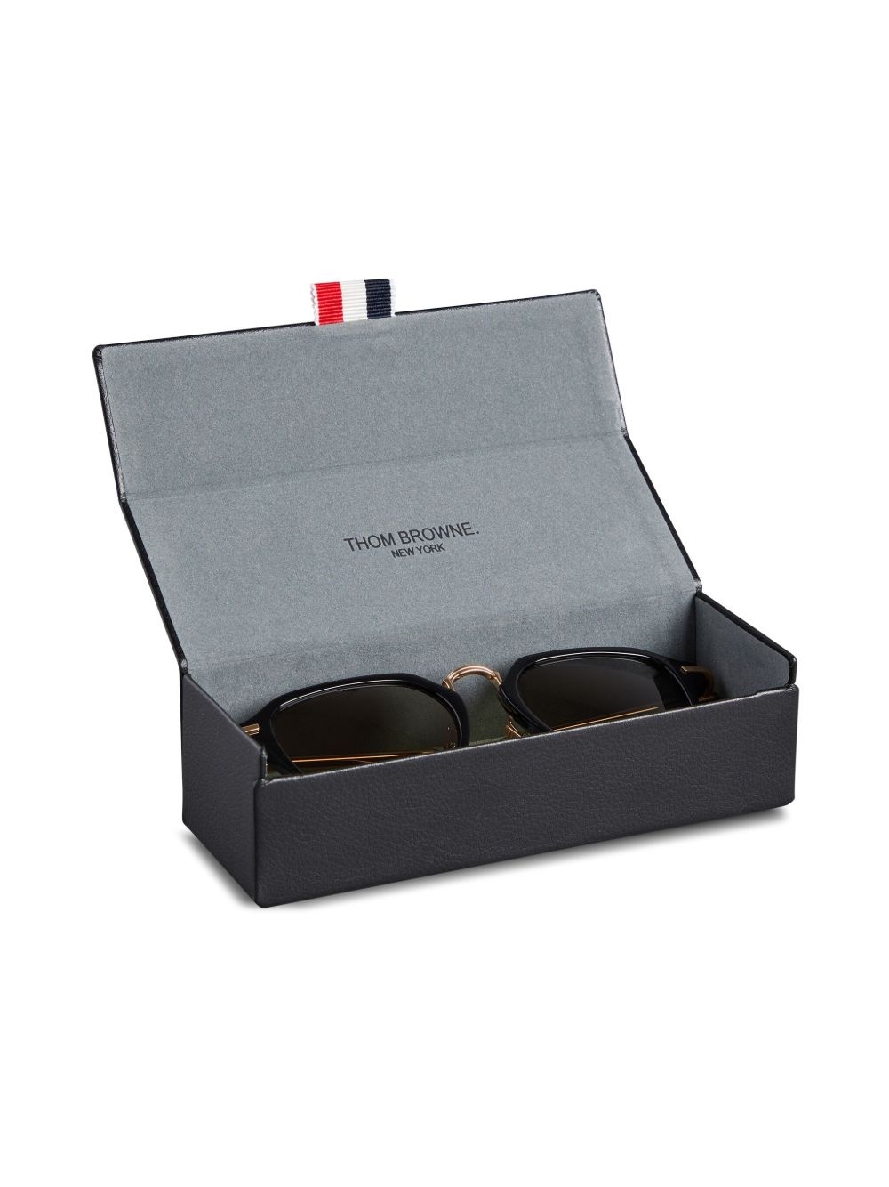 geometric-frame tinted sunglasses - 4